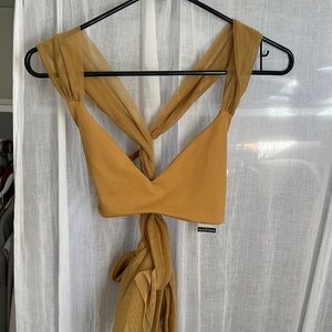 Boys + Arrows swim top